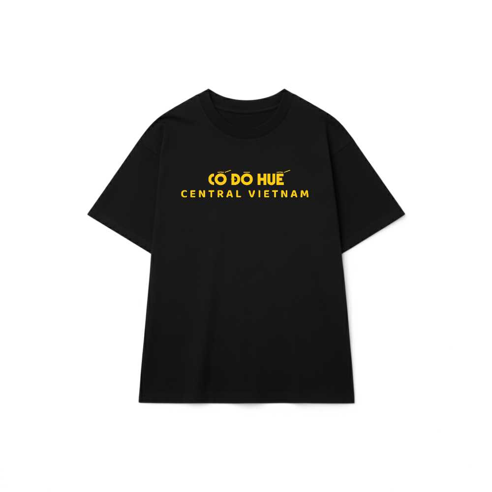 Áo Thun Cố Đô Huế Central Vietnam Cotton Cao Cấp Unisex Vintage - 110626-13-59-DUA