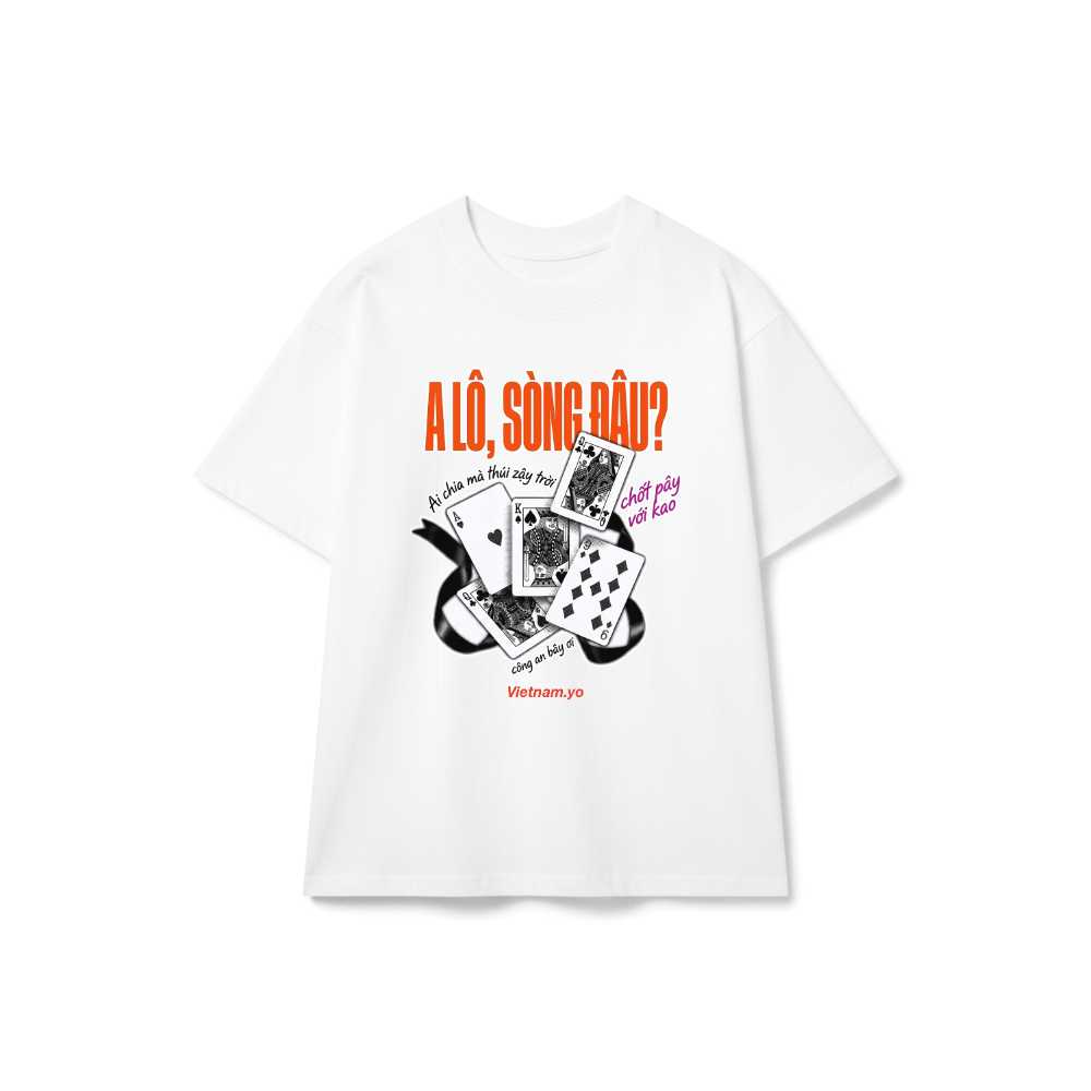 Áo Phông Vietnam.yo A Lô Sòng Đâu Streetwear Unisex Cotton Co Giãn - 110726-16-11-ABA