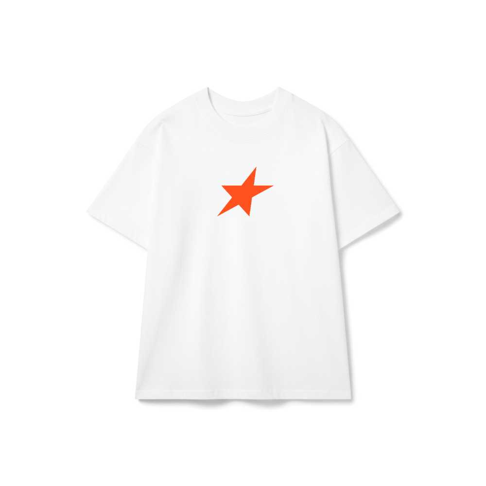 Áo Thun Trắng In Hình Nghệ Thuật Design Form Rộng Unisex Cotton - 110726-17-04-TEP