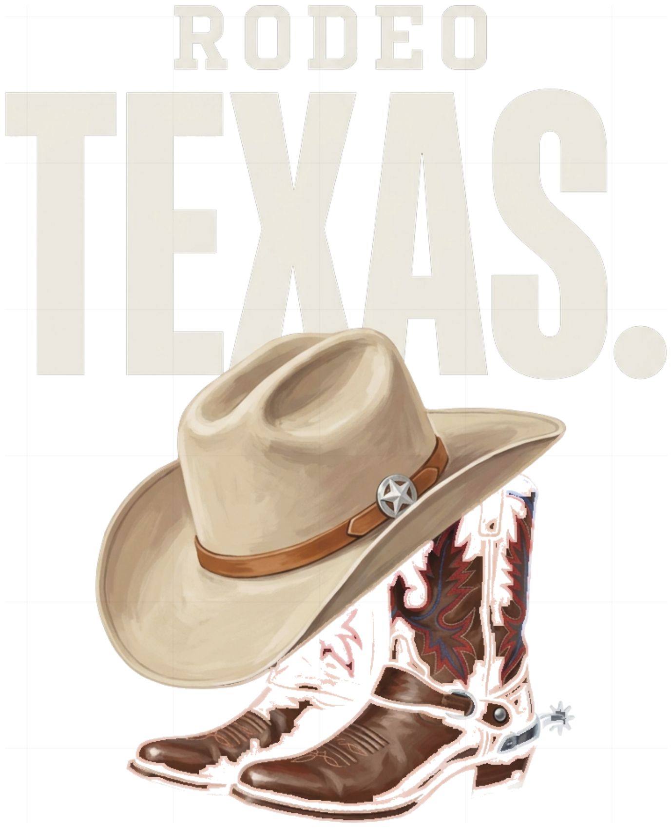 Áo Thun Boxy Đen TEXAS RODEO Cotton 100% Streetwear Vintage Mỹ Local Brand Cao Cấp - 110926-16-08-FYD