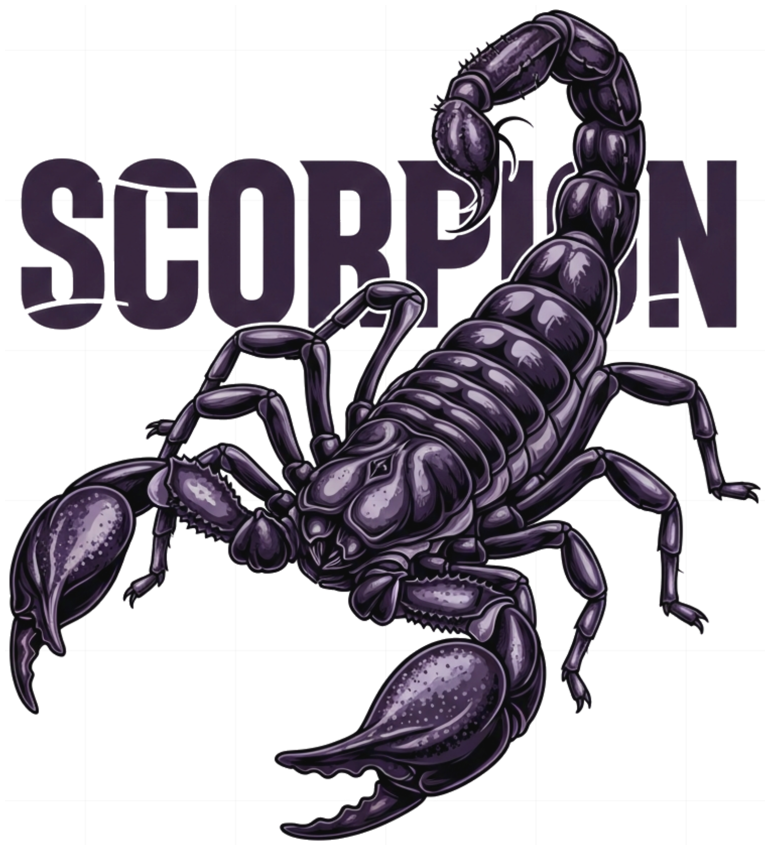 Áo Thun Unisex Form Rộng Cotton Scorpion Bò Cạp Độc Lạ Design - 120626-15-10-PVS