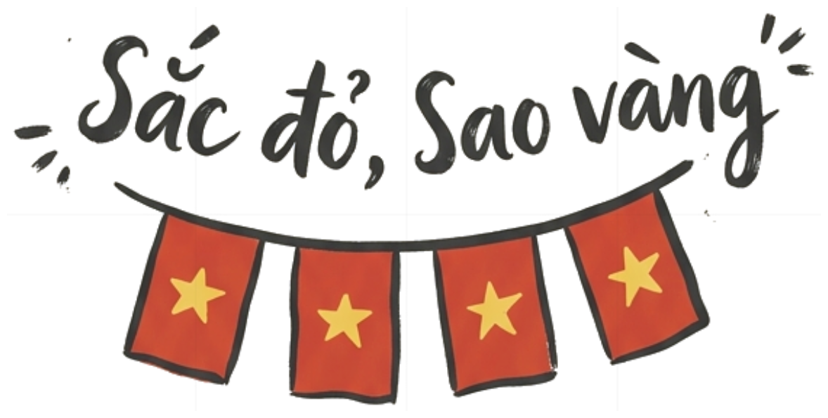 Áo Thun Sắc Đỏ Sao Vàng Unisex Form Rộng Cotton 100% Trendy Việt Nam Style - 120826-08-58-FAL