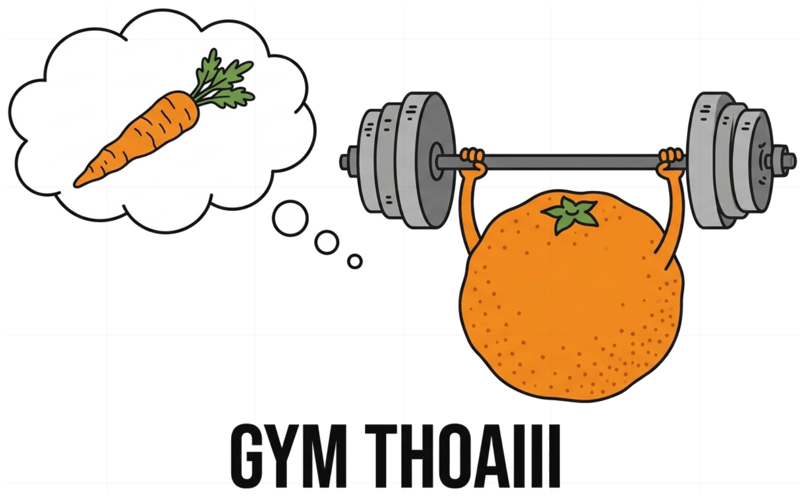 Áo Hình Quả Cam Nâng Tạ Gym Thoaiii Y2K Gen Z Cotton Co Giãn vietnam.yo - 120826-15-59-AYR