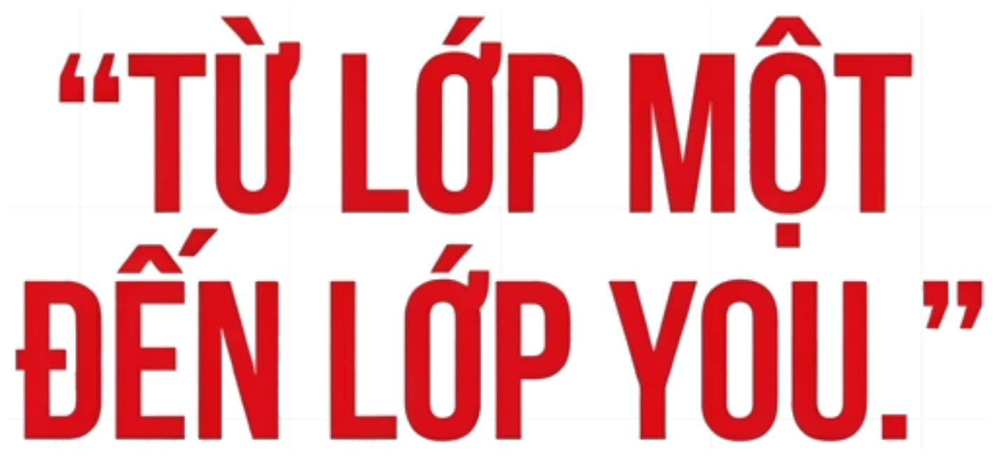 Áo Thun Từ Lớp Một Đến Lớp You Unisex Form Rộng Cotton 100% Trendy Gen Z vietnam.yo - 120826-16-41-WXP