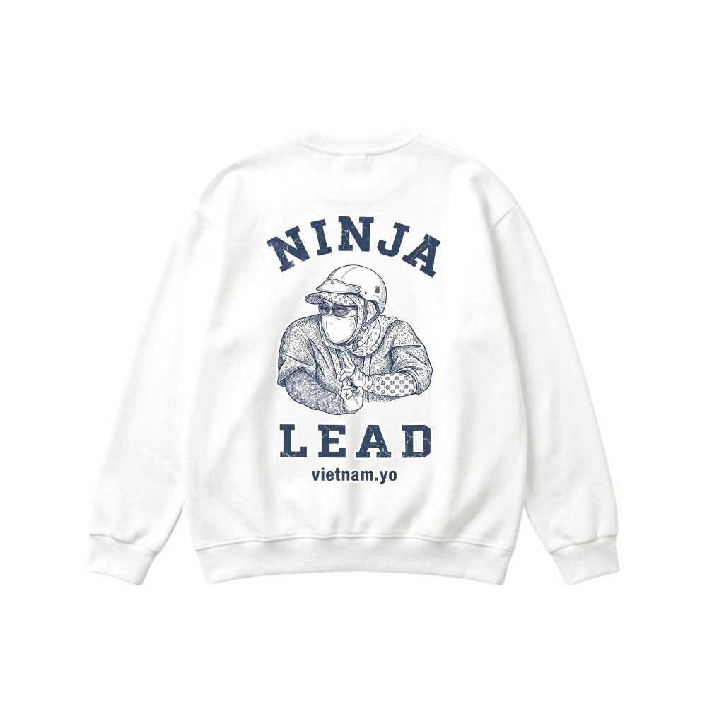 Áo Sweater Ninja Lead Unisex Oversize Streetwear Vintage vietnam.yo - 121026-16-45-CBY