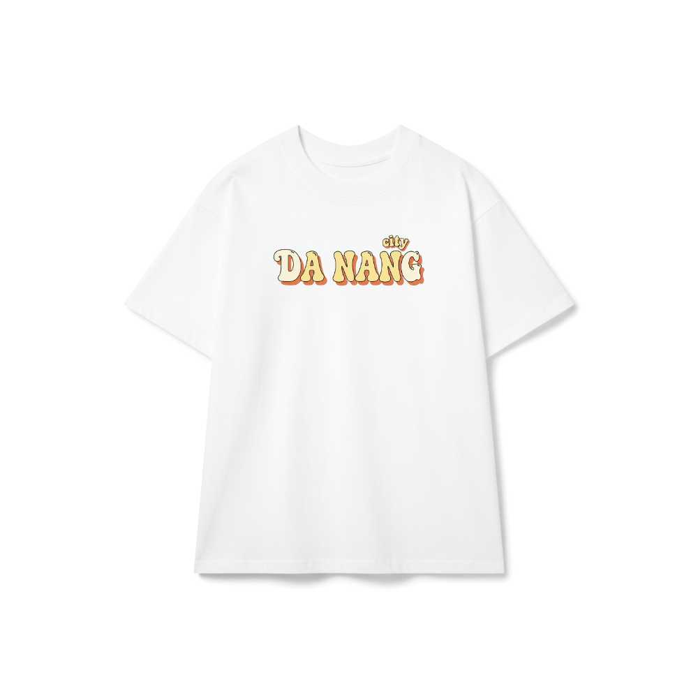 Áo Thun Đà Nẵng City Retro 70s Cotton Unisex Form Rộng Cực Chất - 130626-15-45-SIY