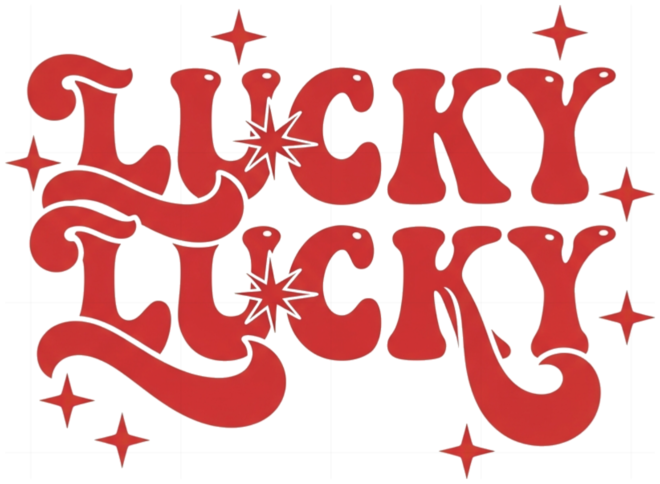 Áo Thun Unisex Lucky Lucky Form Rộng Cotton 100% Retro 70s Co Giãn - 130626-16-04-BOF