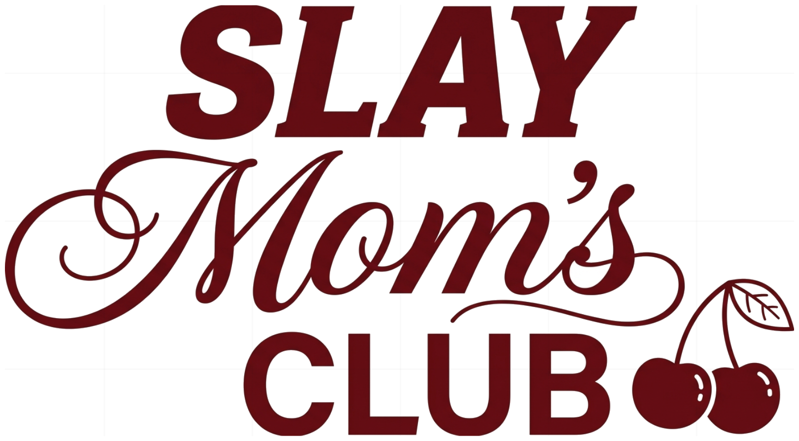 Áo thun unisex VNXK HAMCHOI Trắng form rộng oversize cá tính Slay Mom Club Tee - 140726-16-16-KII