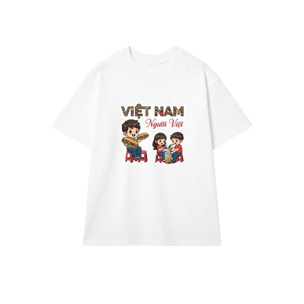 Áo Thun Đỏ Design Người Việt Phong Cách Pop Art - 150426-11-13-MHI