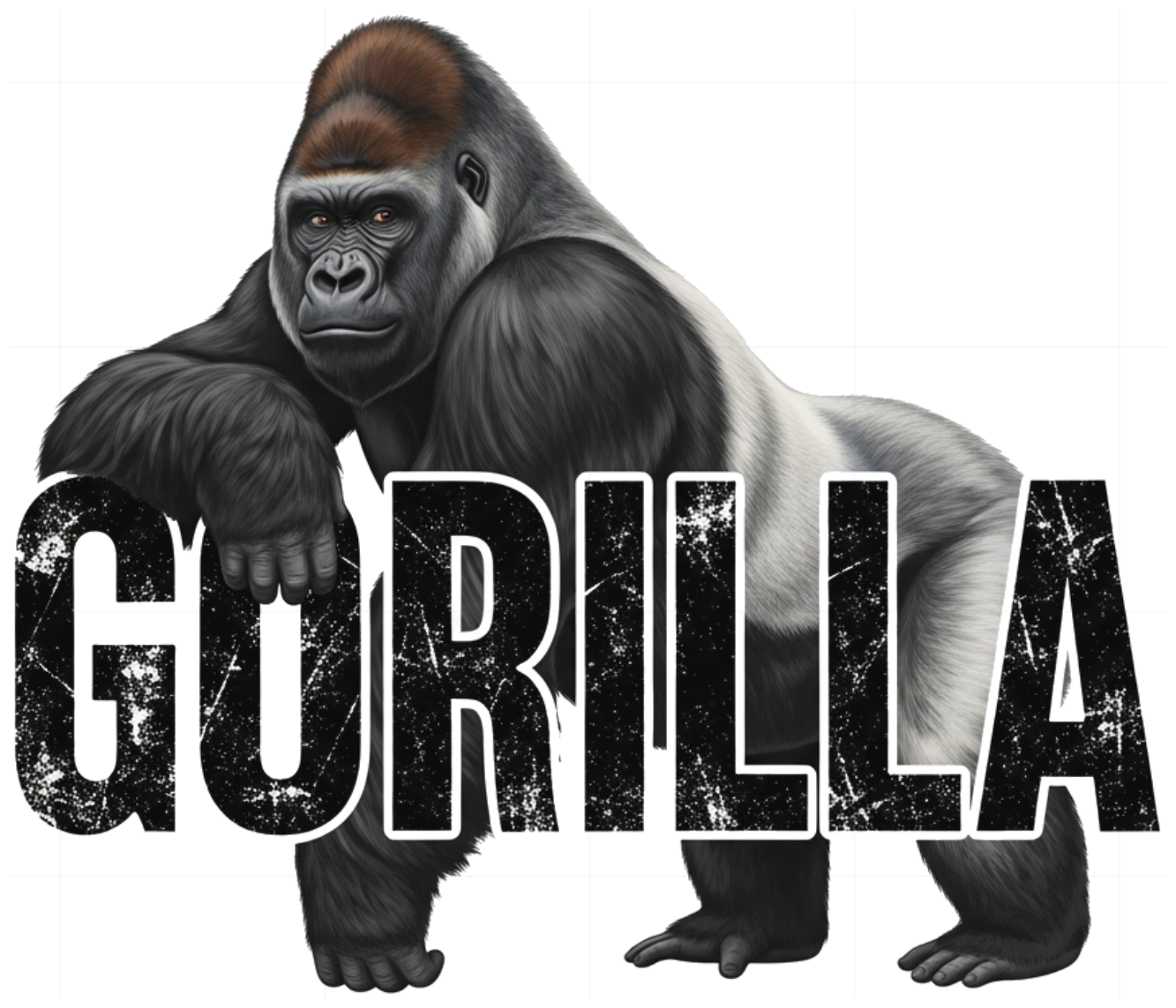 Áo Thun Gorilla Wildlife Form Rộng Cotton Cao Cấp Cực Chất - 150626-14-58-HJW