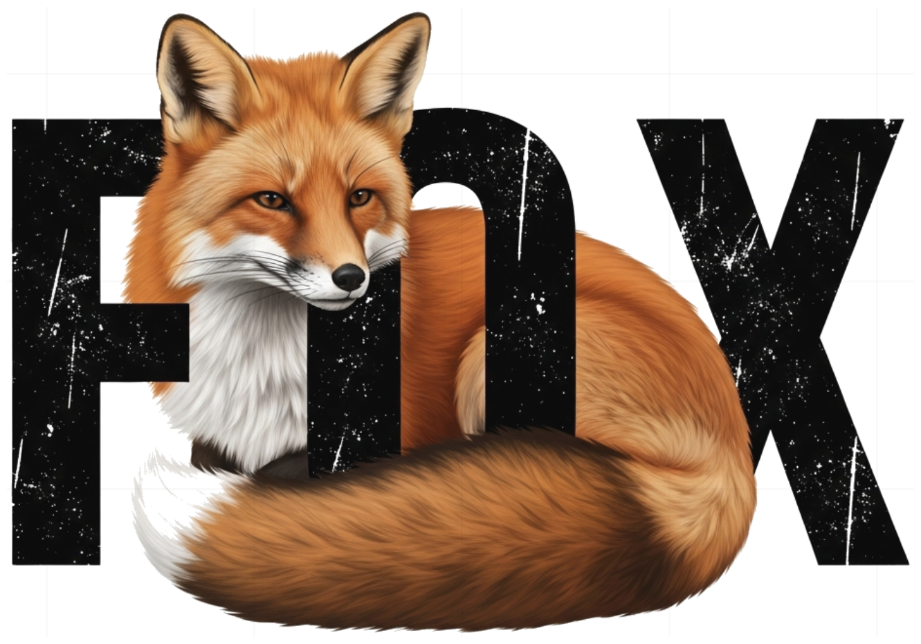 Áo Thun Unisex Hình Cáo Red Fox Design Form Rộng Cotton Cao Cấp - 150626-15-00-WOV