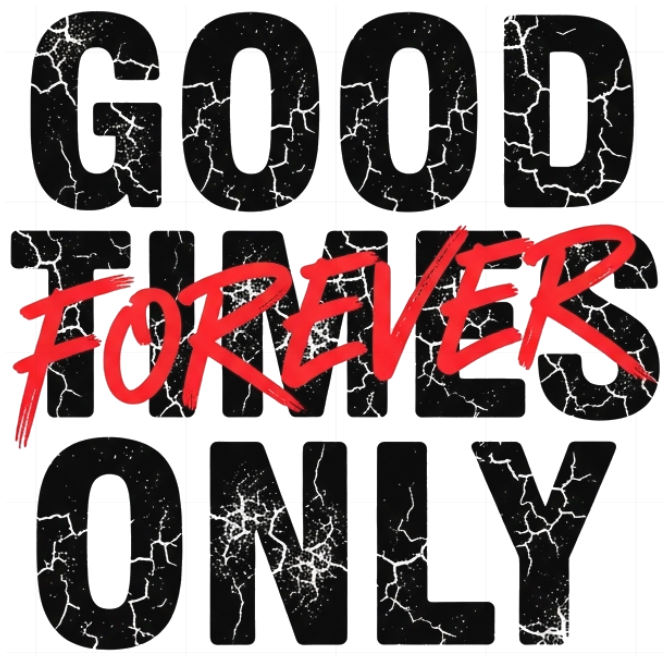Áo Thun Oversize GOOD TIMES ONLY Streetwear Cotton 100% Cao Cấp - 150626-15-26-JMV