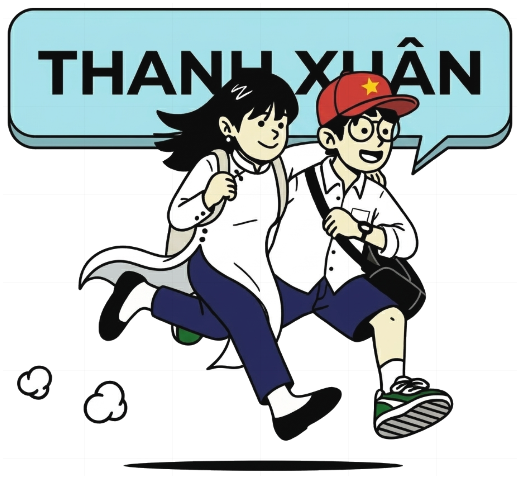Áo Thun Thanh Xuân Unisex Oversize Streetwear Retro vietnam.yo - 150926-14-51-WBL