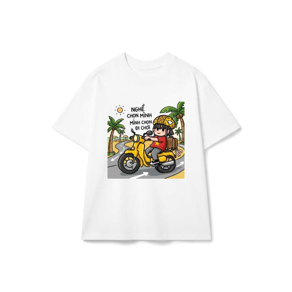 Áo Phông Nghề Chọn Mình Unisex Form Rộng Trendy Streetwear vietnam.yo - 150926-16-41-SHC
