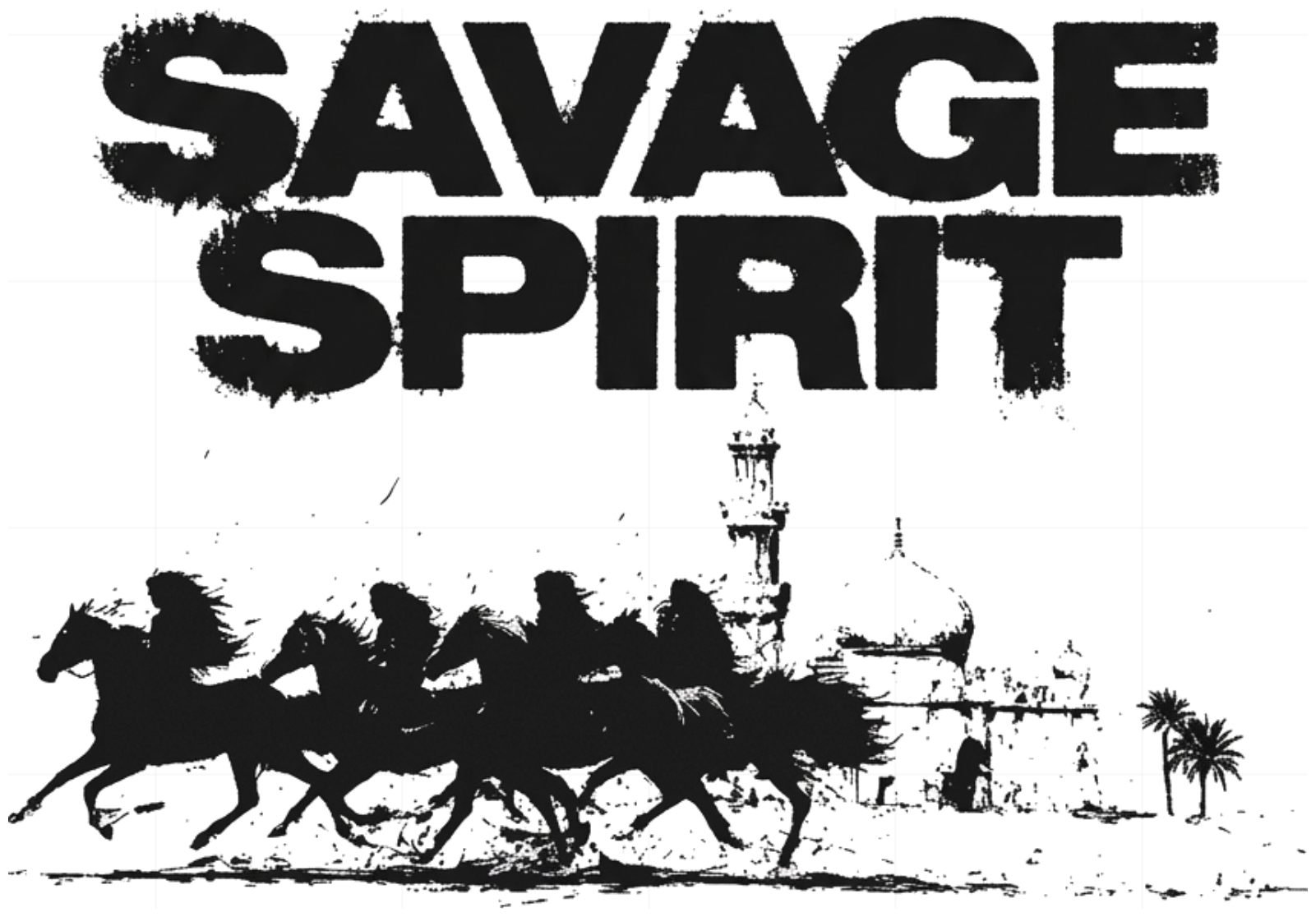 Áo Thun Boxy Savage Spirit Streetwear Underground Grunge Áo Phông Cotton Local Brand Unisex 150926-17-02-WNX