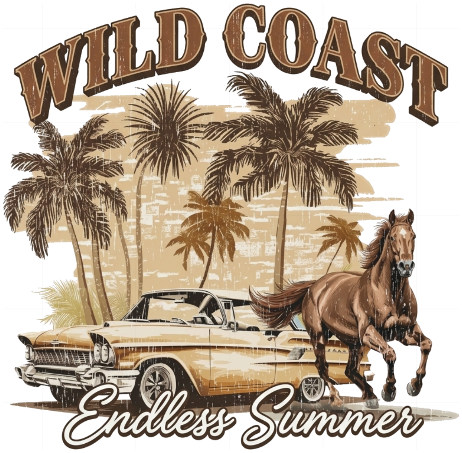 Áo Thun Nam Nữ Wild Coast Form Rộng Streetwear Vintage 1950s Cotton Premium Cao Cấp - 150926-17-16-QZT