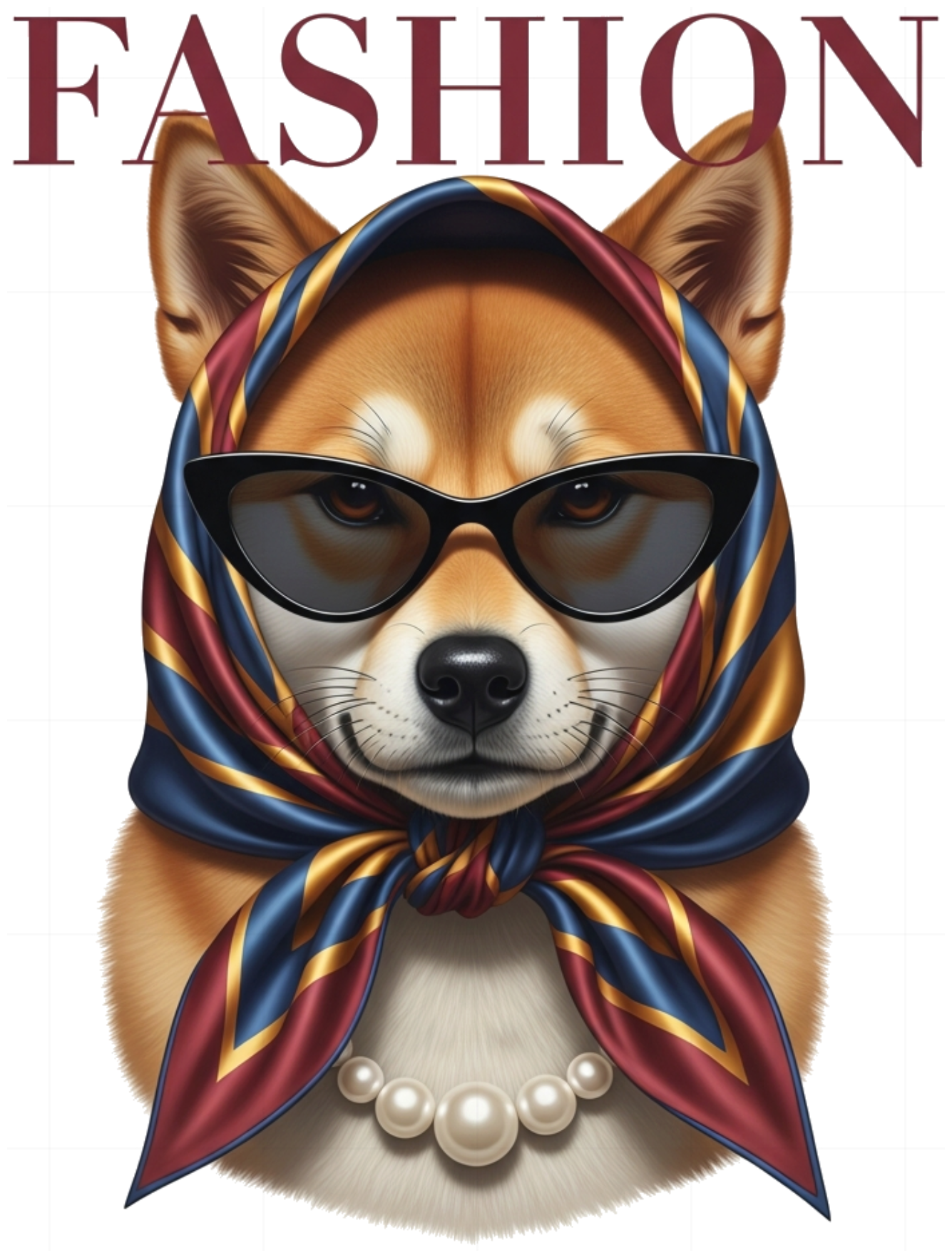 Áo Thun Trắng In Hình Shiba Inu Fashion Cotton 100% Unisex Form Rộng - 160626-14-19-UTU