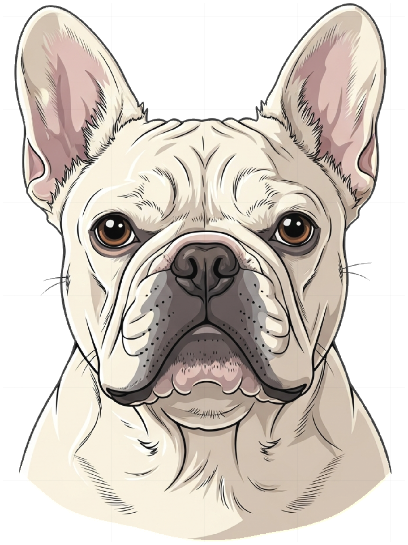 Áo Thun Đen In Hình Chó French Bulldog Design Unisex Form Rộng Cotton - 160626-14-24-EBU