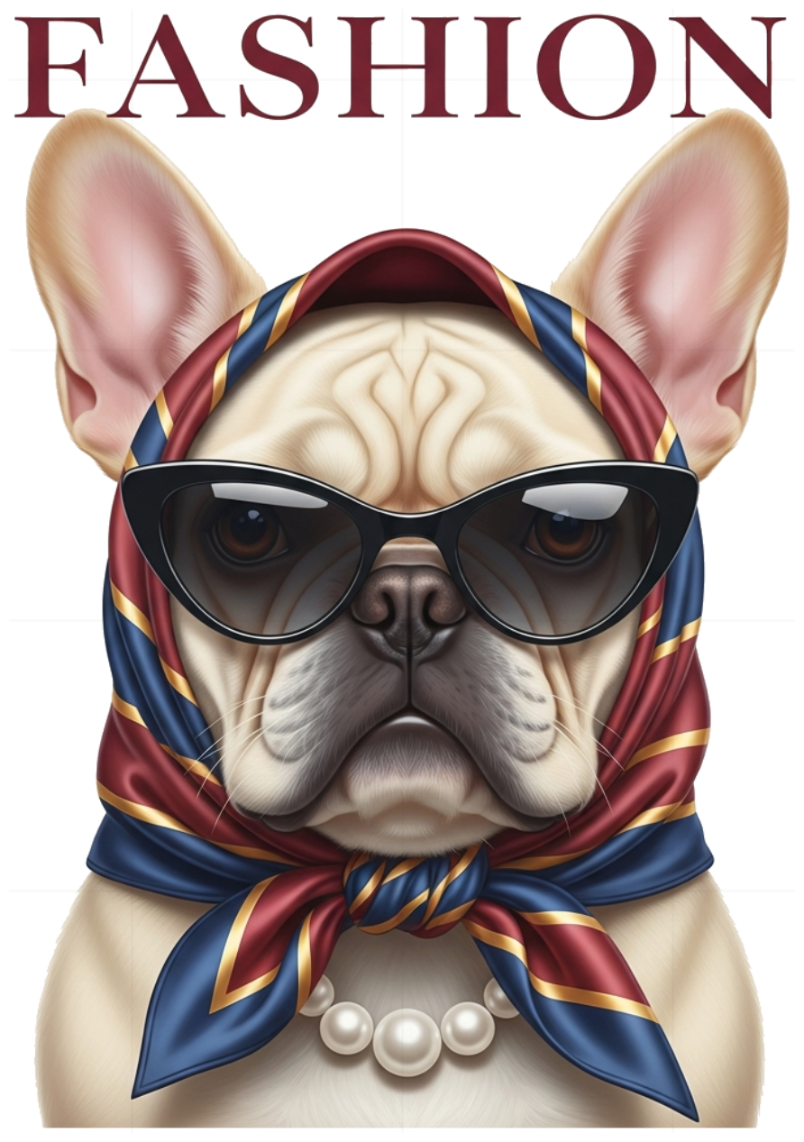 Áo Thun Unisex Form Rộng Cotton In Hình French Bulldog Fashion Cực Chất - 160626-14-24-LIY