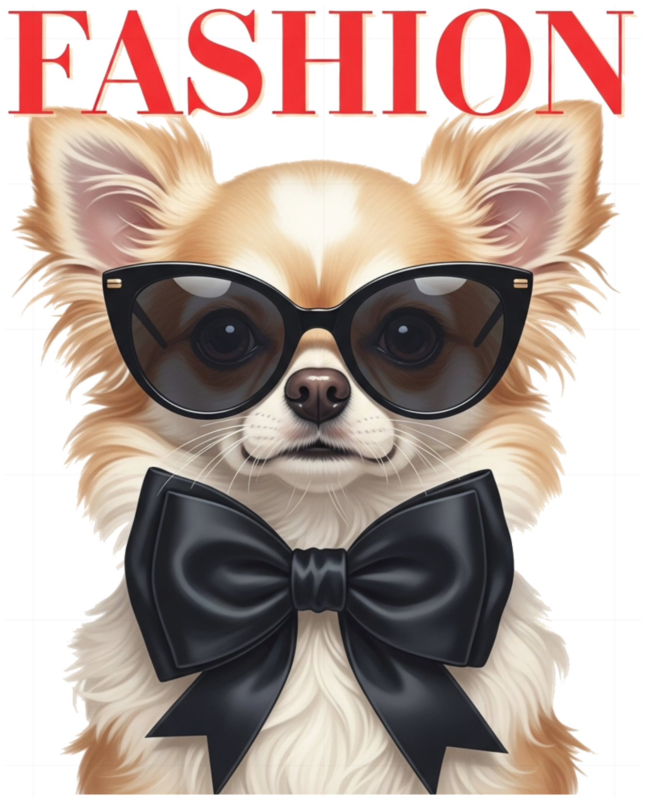 Áo thun Chihuahua Fashion Sang Chảnh Cotton 100% Co Giãn Unisex Form Rộng - 160626-14-42-NWN