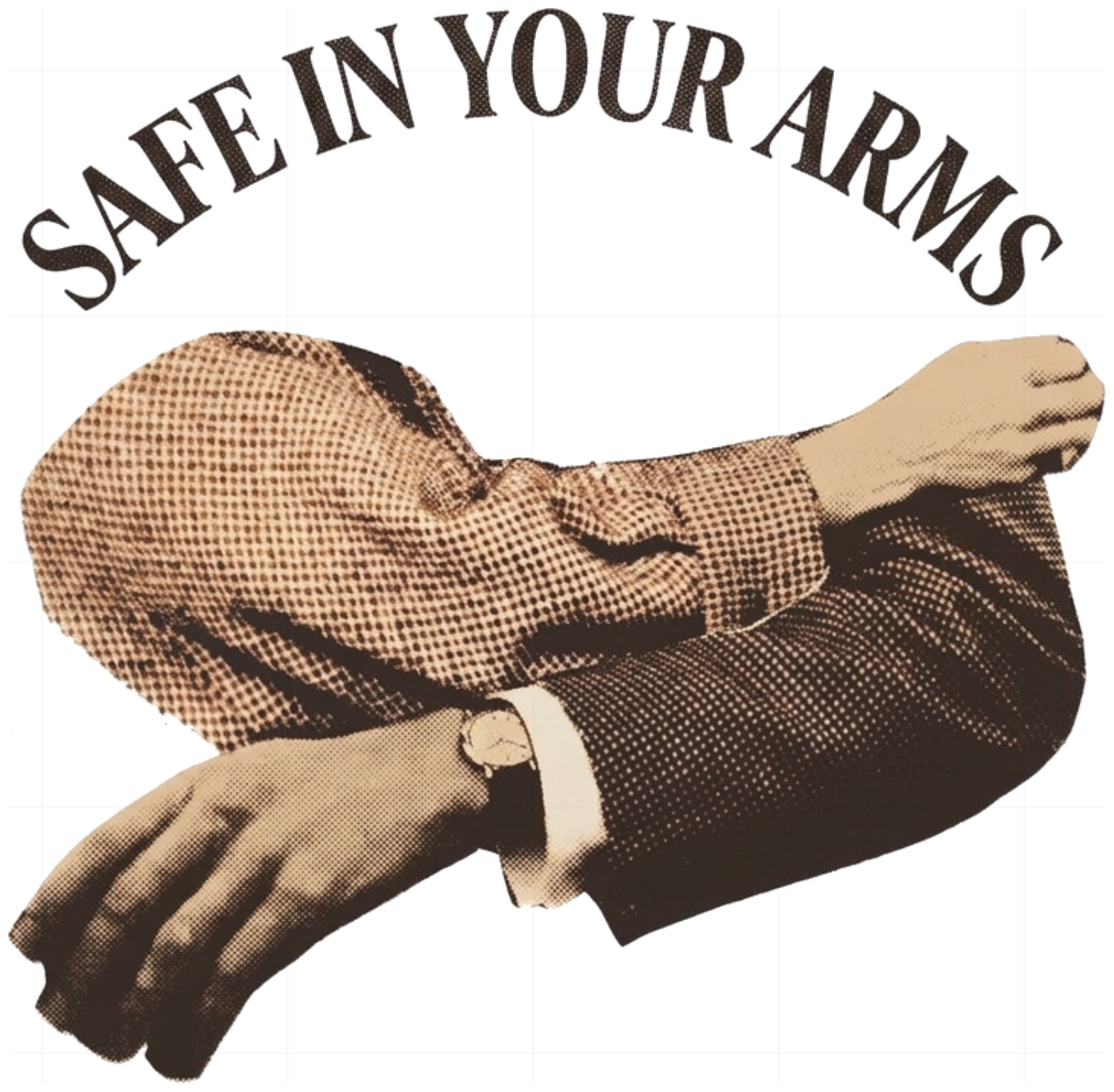 Áo Thun Unisex Safe In Your Arms Phong Cách Vintage Surrealism Form Rộng Cotton 100% Cao Cấp - 160926-11-34-GIU