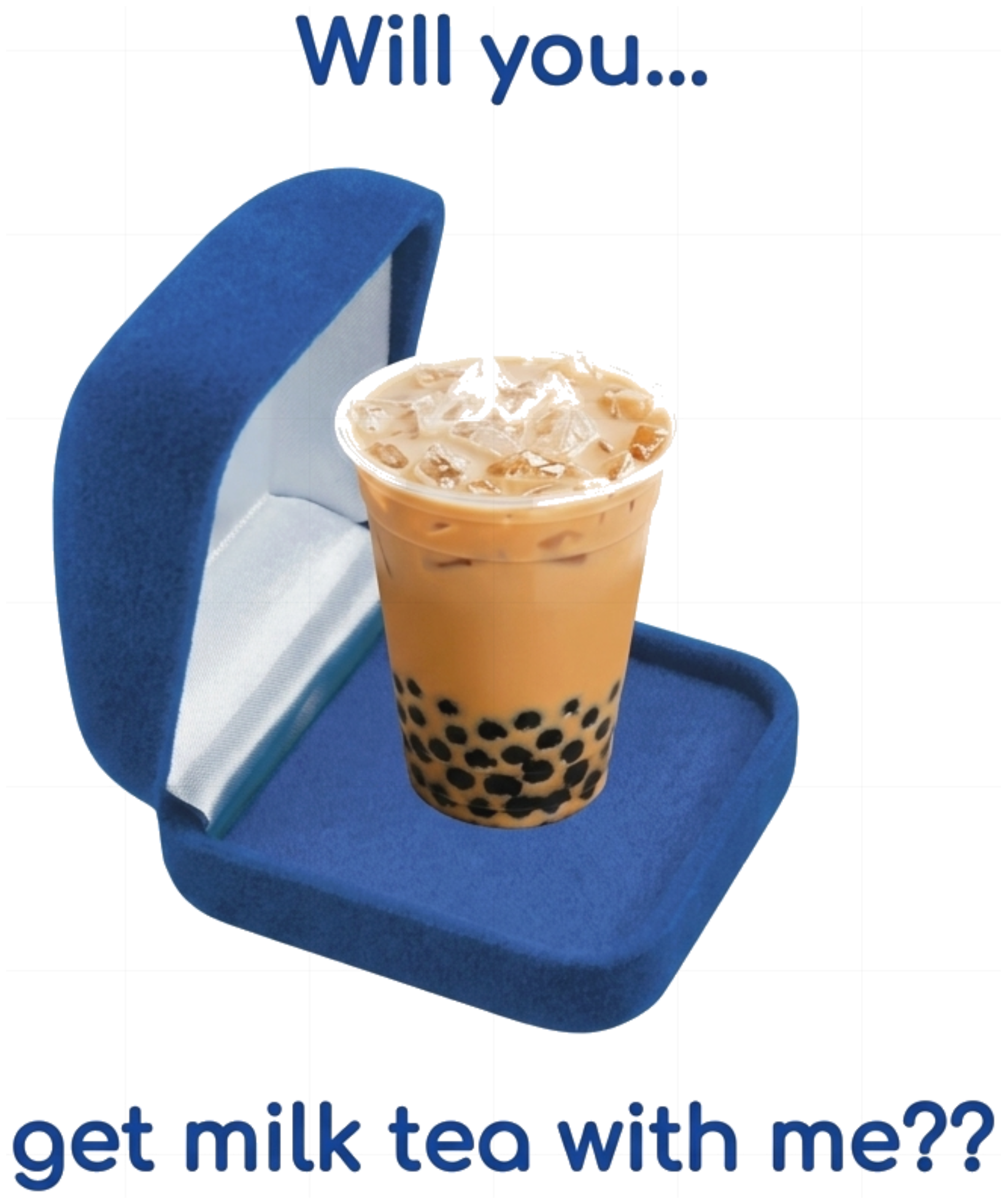 Áo Thun Unisex Form Oversize In Hình Trà Sữa Boba Will You Get Milk Tea With Me Độc Lạ - 161026-14-21-LCG