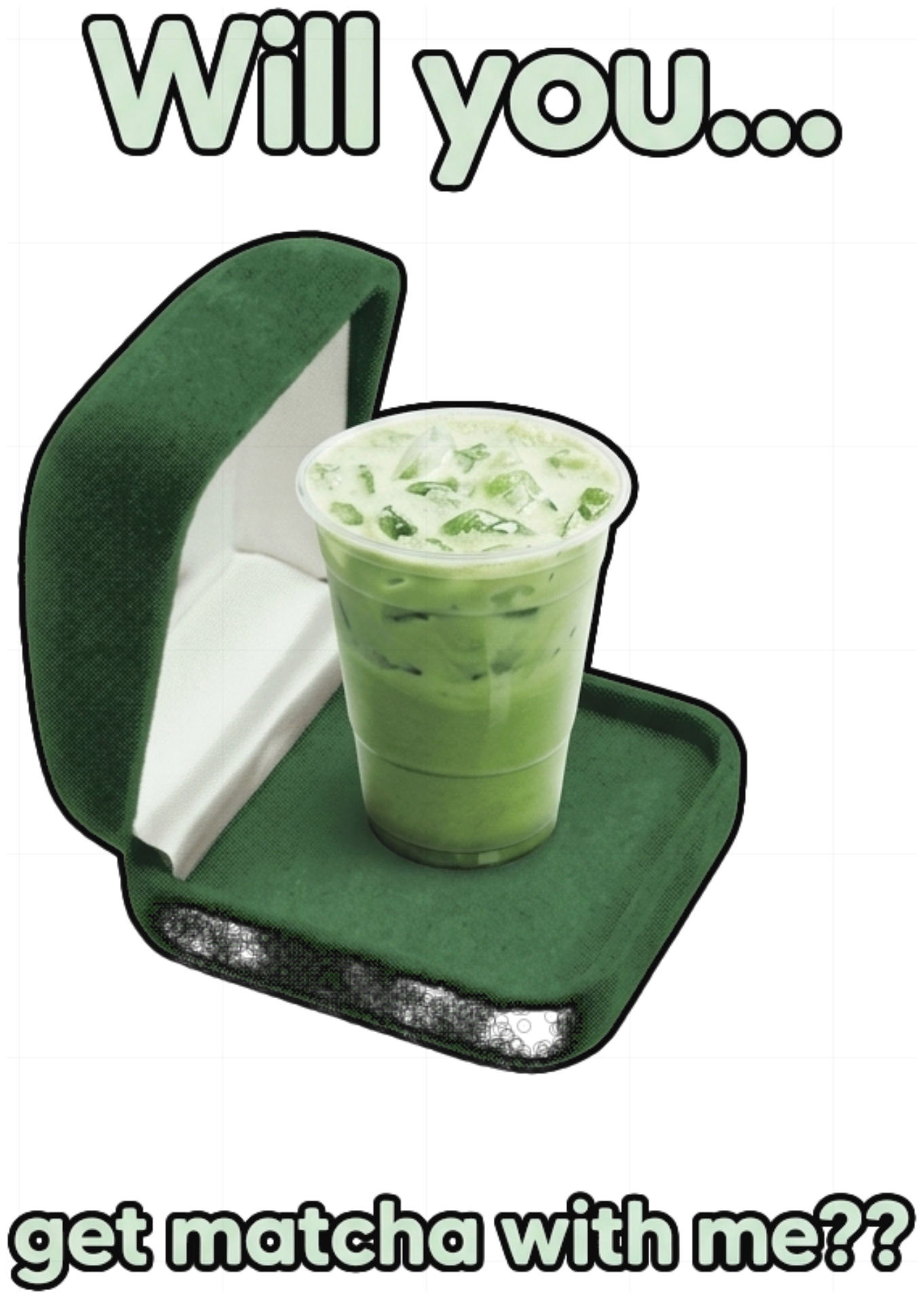 Áo Phông Matcha Will You Get Matcha With Me Form Rộng Oversize Cotton 100% Streetwear Gen Z Trendy - 161026-14-26-DSD