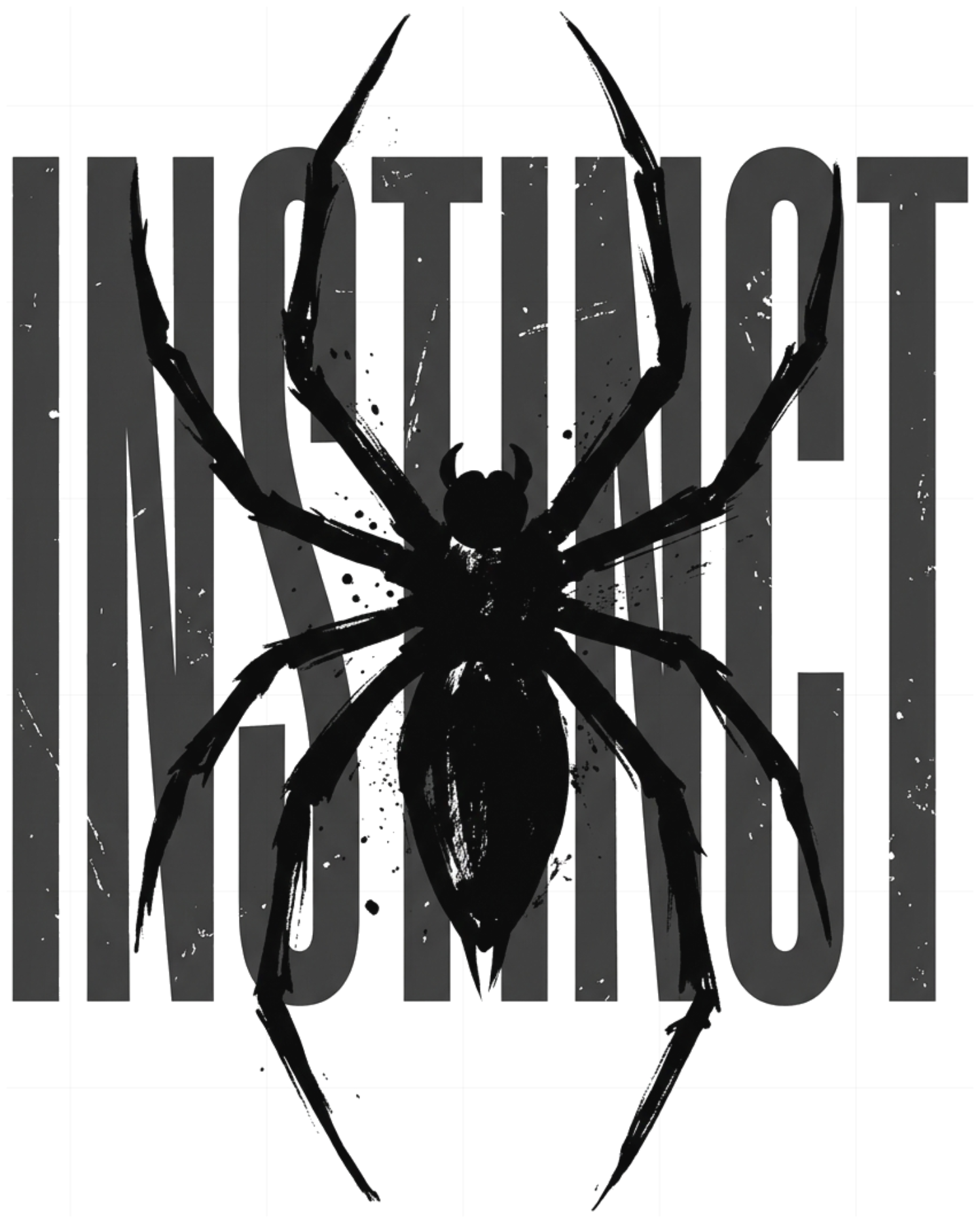 Áo Thun Streetwear Graphic Spider INSTINCT - Áo Phông Unisex Form Rộng Cotton Co Giãn Cực Chất - 170826-18-58-NXH