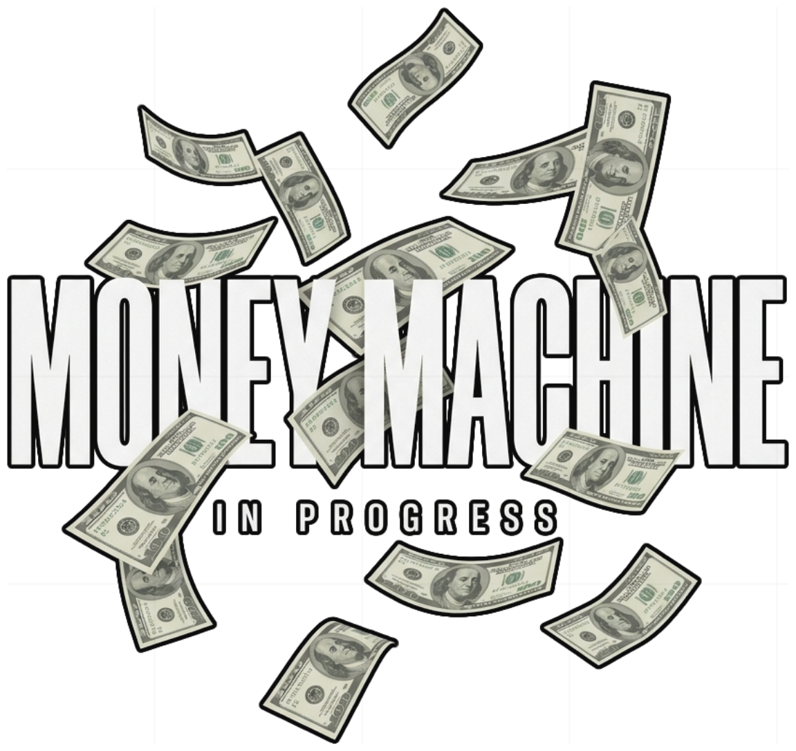 Áo Phông Unisex Streetwear Money Machine Form Rộng Cotton Co Giãn Cá Tính Độc Lạ 170826-21-06-RQD