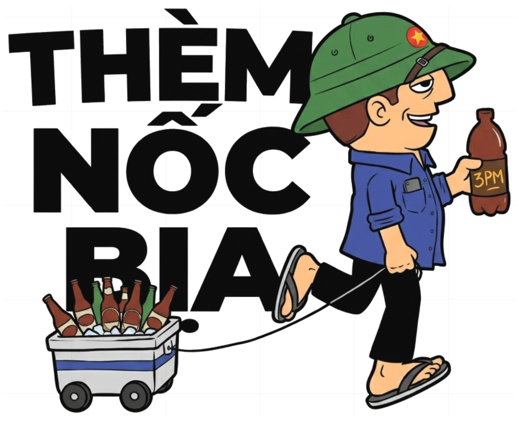 Áo Thun Thèm Nốc Bia Unisex Form Rộng Streetwear Trendy vietnam.yo - 170926-14-27-WTC