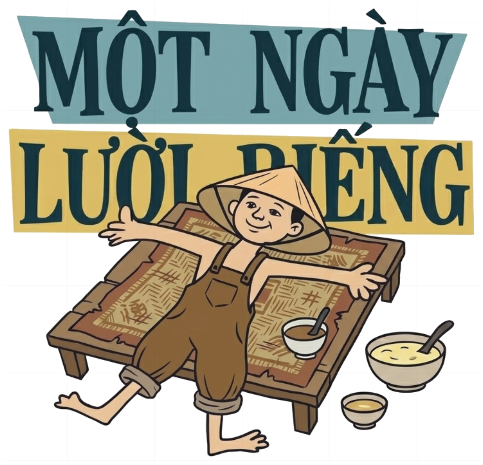 Áo Thun Một Ngày Lười Biếng Unisex Form Rộng Vintage Streetwear vietnam.yo - 170926-15-20-TUB