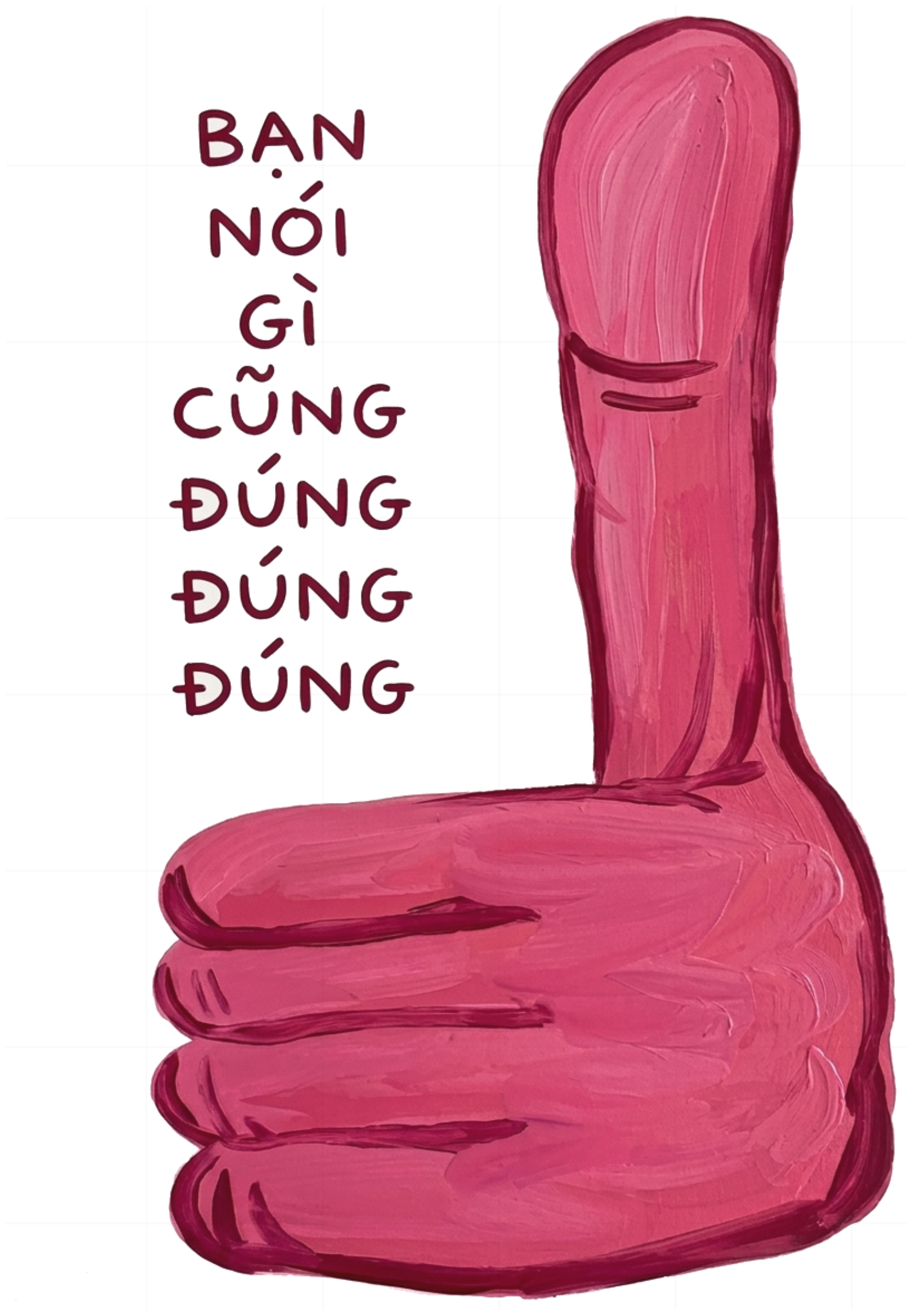 Áo Thun Bạn Nói Gì Cũng Đúng Thumbs Up Unisex Oversize Streetwear Graphic Tee vietnam.yo - 171026-13-42-EQD