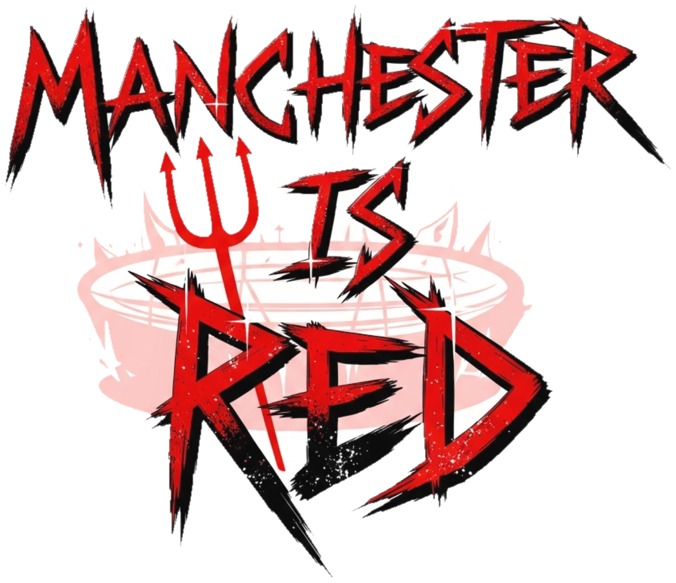 Áo Thun Manchester United Manchester Is Red - Áo Phông MU Unisex Cotton Cao Cấp Form Rộng Streetwear Cực Chất - 180526-16-02-HRG