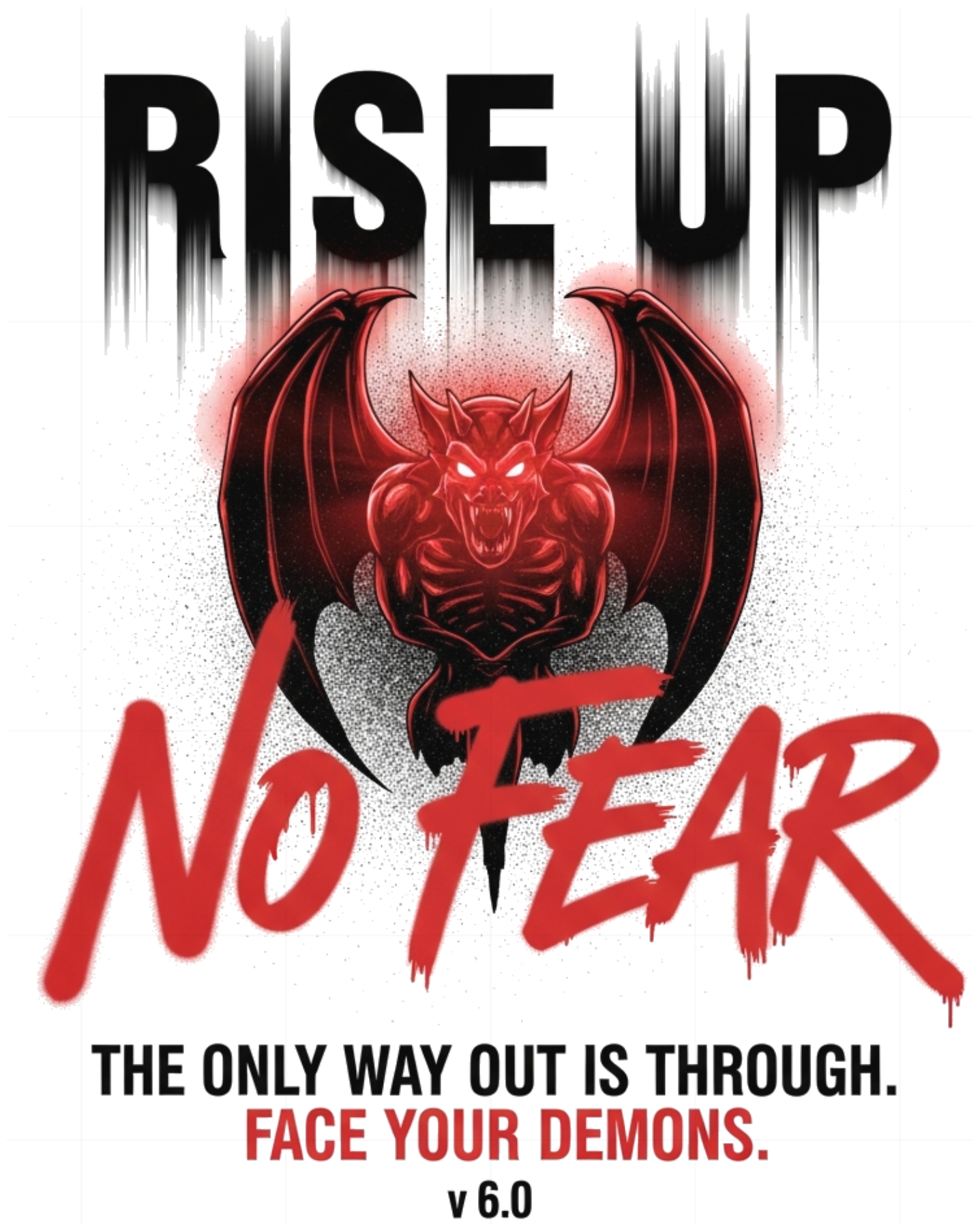 Áo Thun Unisex Y2K Streetwear Punk Gargoyle Rise Up Form Rộng Cotton - 180626-16-20-OLS