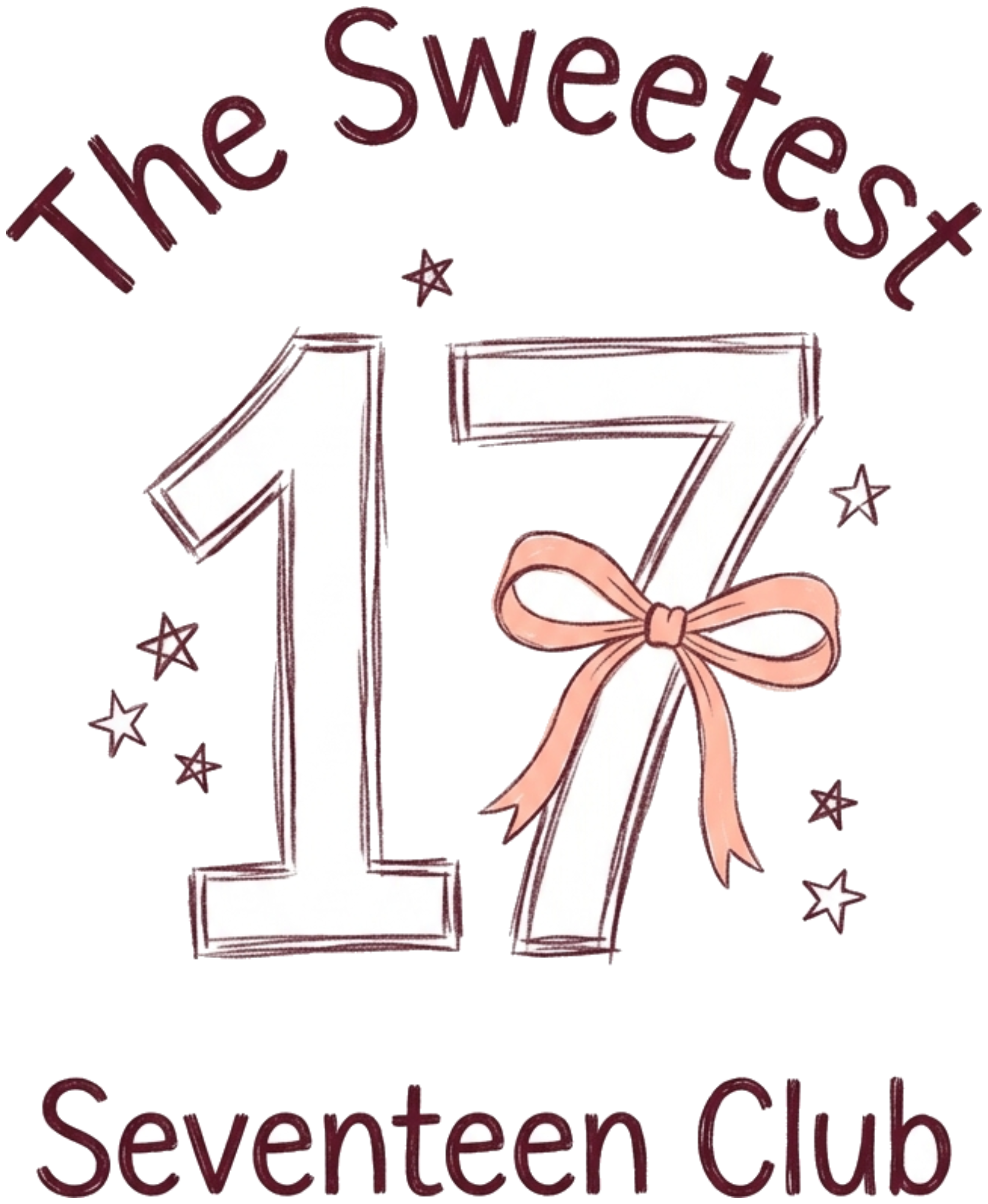 Áo thun sinh nhật tuổi 17 VNXK HAMCHOI Trắng form rộng cotton Sweetest Seventeen Tee - 180726-09-13-EPS