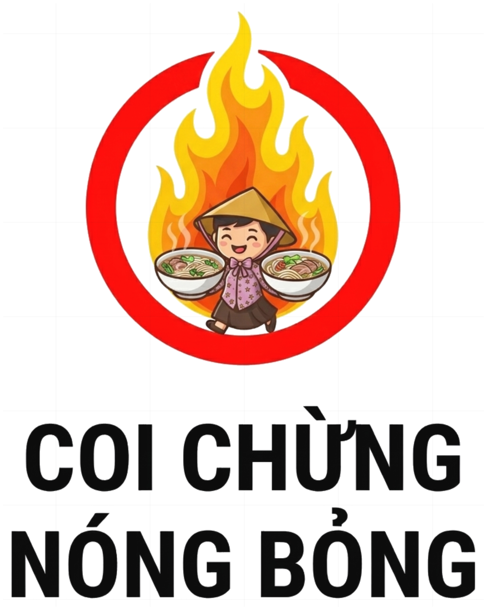 Áo Thun Coi Chừng Nóng Bỏng Unisex Oversize Streetwear vietnam.yo - 180926-14-33-DWM