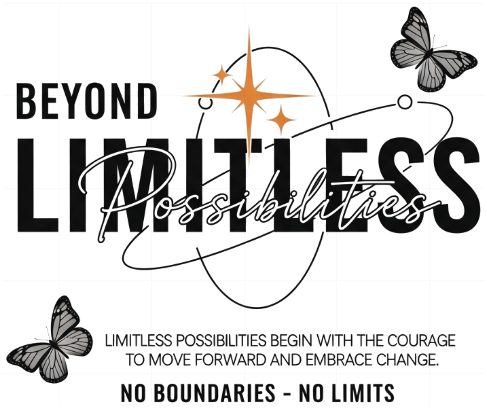 Áo Thun Trắng Limitless Possibilities Form Rộng Cotton Co Giãn Unisex - 190626-16-18-QRN