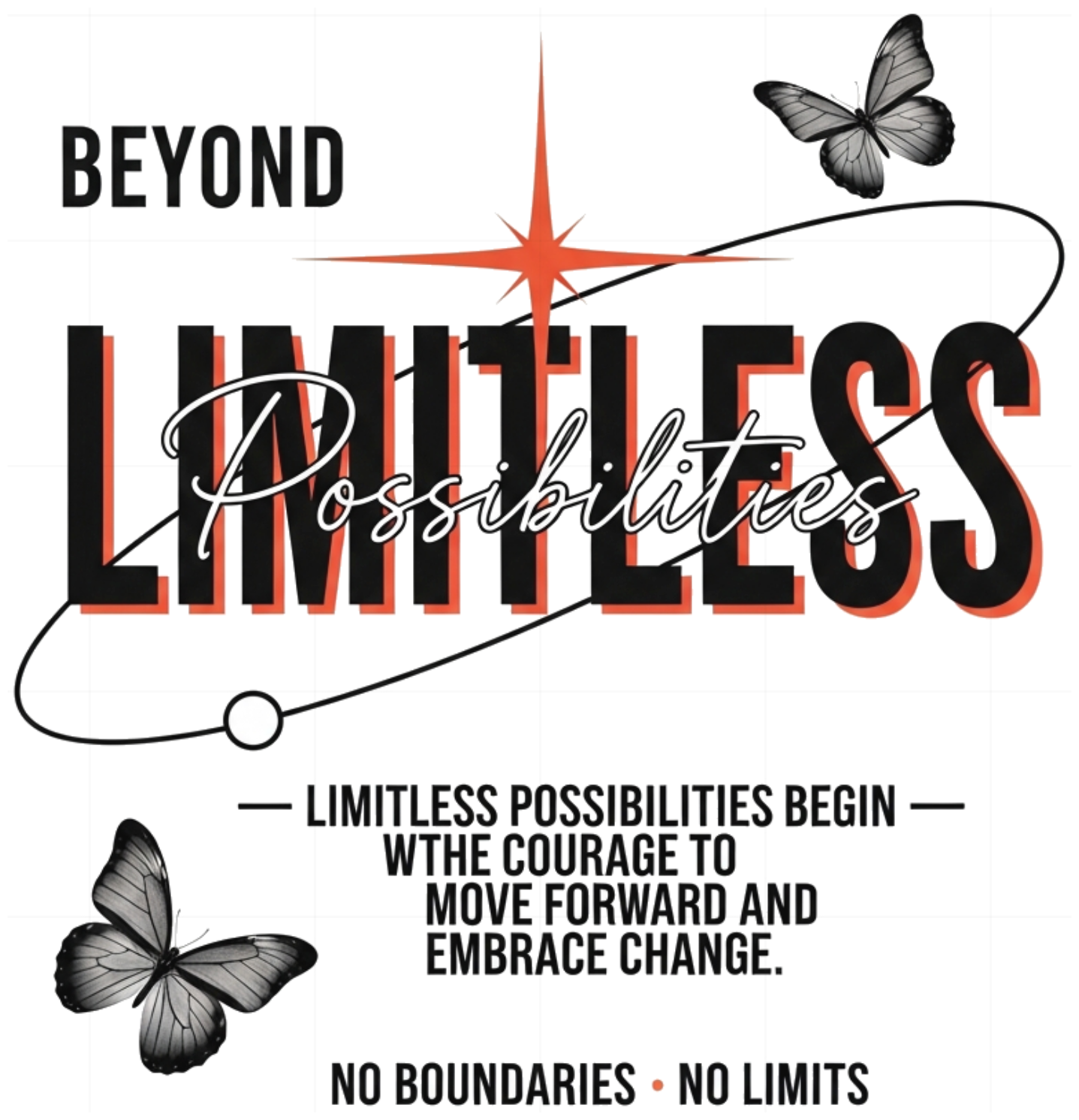 Áo Thun Trắng Limitless Possibilities Form Rộng Cotton Cực Chất - 190626-16-18-TMN