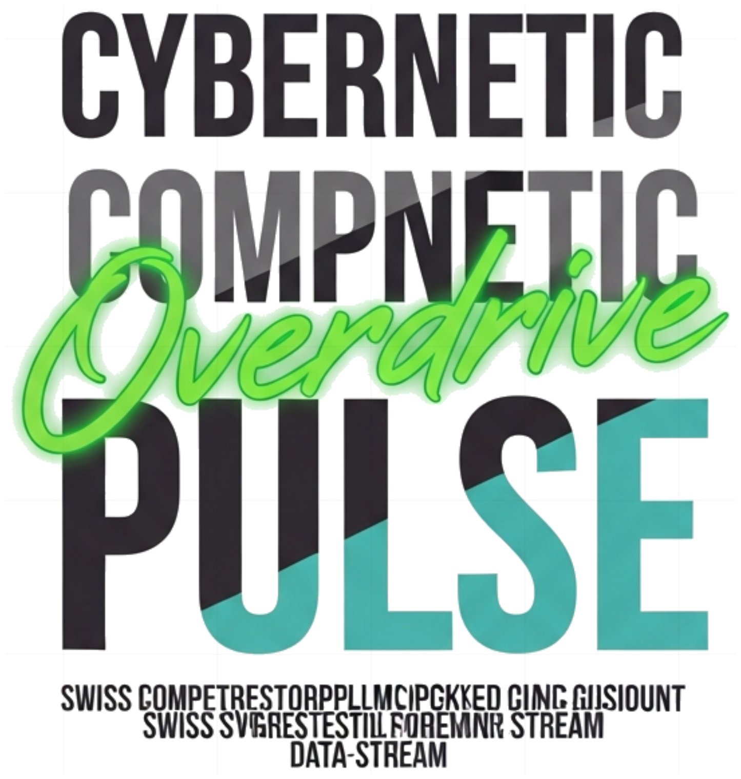 Áo Thun Cybernetic Pulse Overdrive Form Rộng Streetwear Cotton - 190626-17-30-PSQ