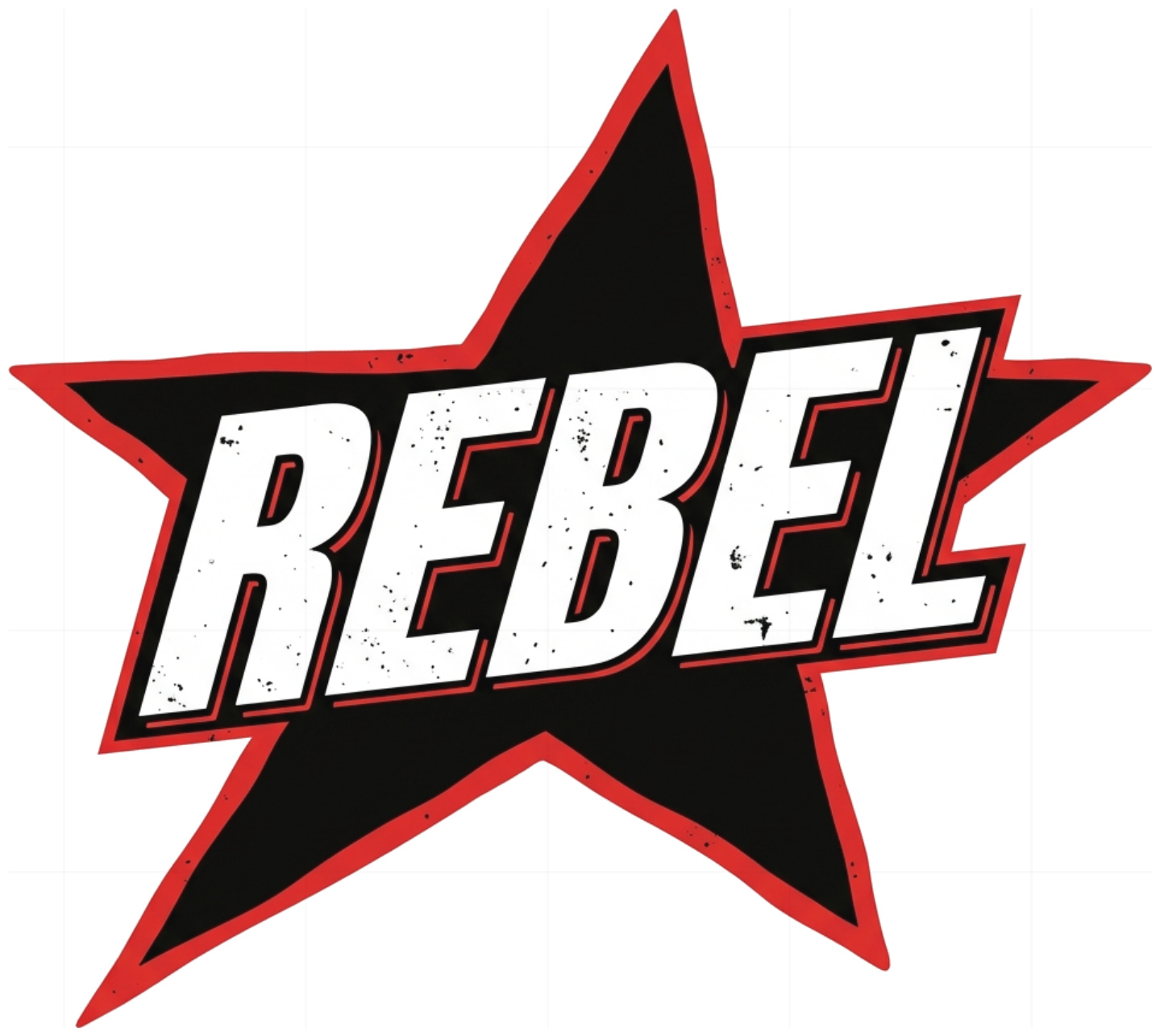 Áo Thun REBEL Star Streetwear Phong Cách Retro Punk Unisex Form Rộng Cotton Cực Chất - 190826-13-34-UZW