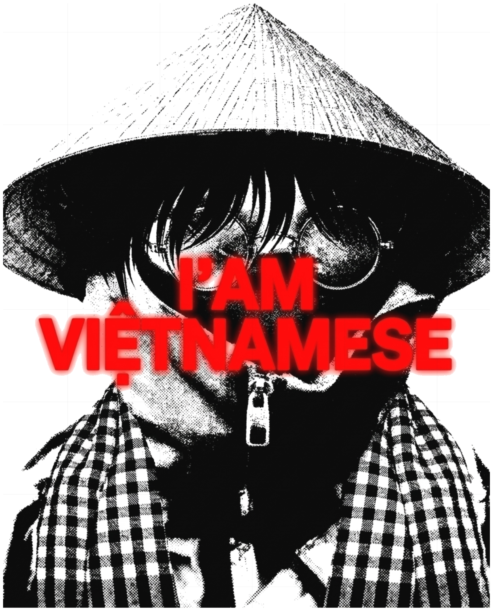 Áo Thun I Am Vietnamese Nón Lá Unisex Boxy Fit Streetwear Graphic vietnam.yo - 191026-13-53-PRX