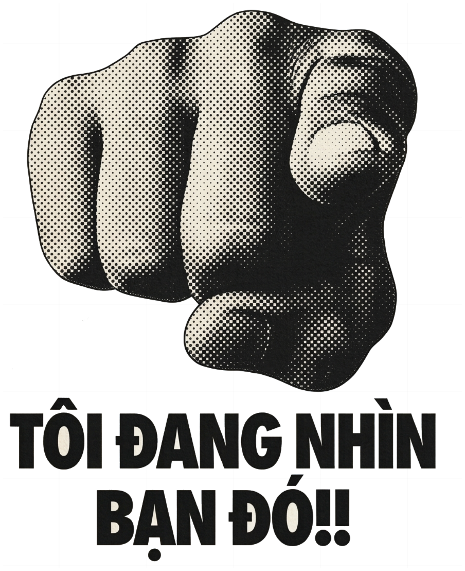 Áo Thun Tôi Đang Nhìn Bạn Unisex Form Rộng Vintage Streetwear vietnam.yo - 191026-14-39-PPL