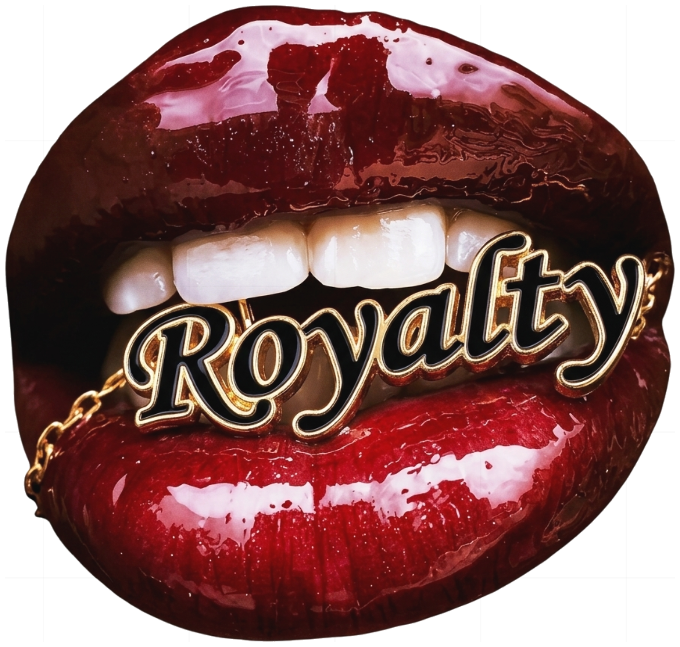 Áo thun trắng Royalty Môi Quyến Rũ Form Rộng Cotton Cao Cấp - 200626-09-56-SRI