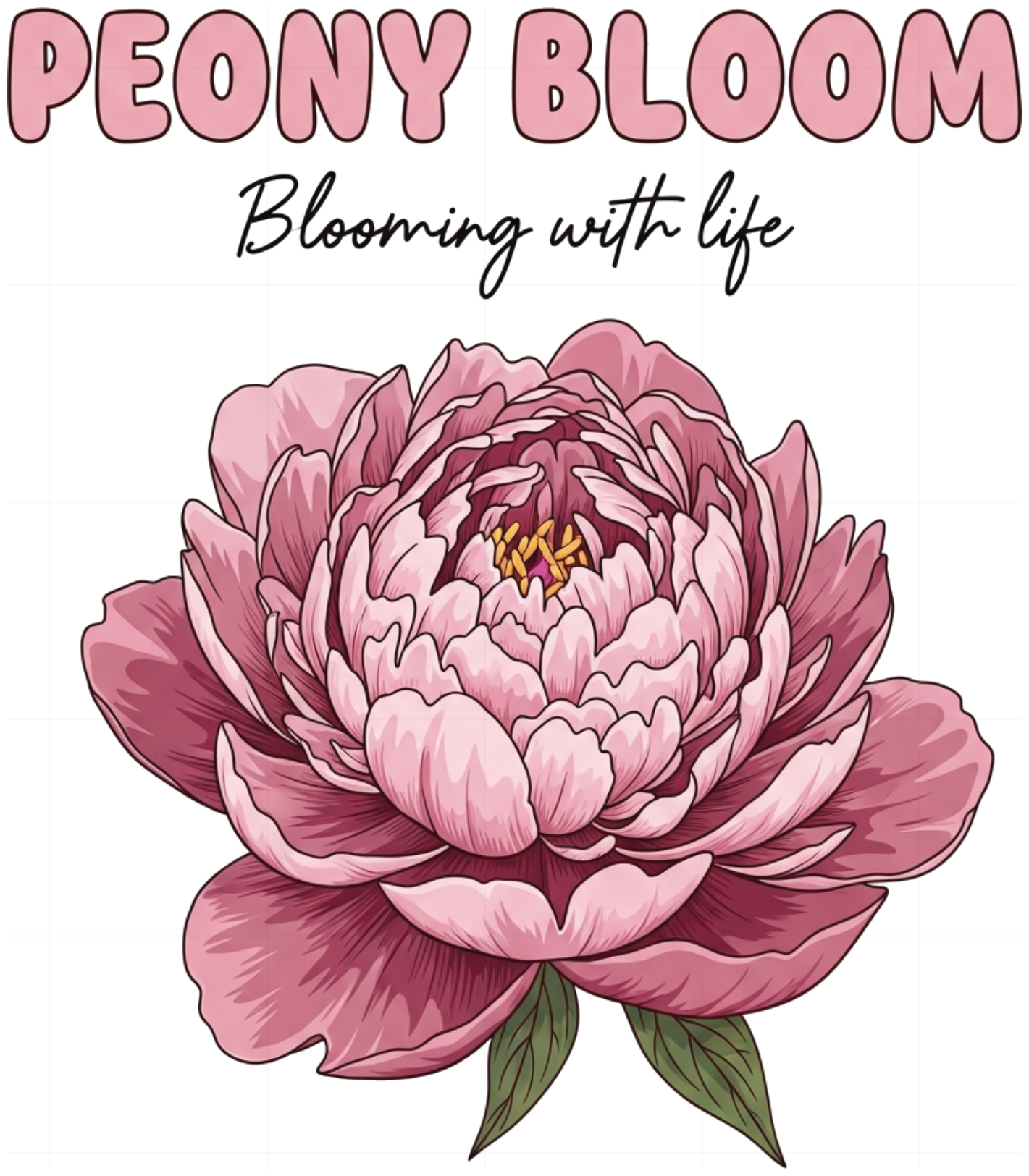 Áo Thun Peony Bloom Form Rộng Cotton Cao Cấp Unisex - 200626-15-14-NLV