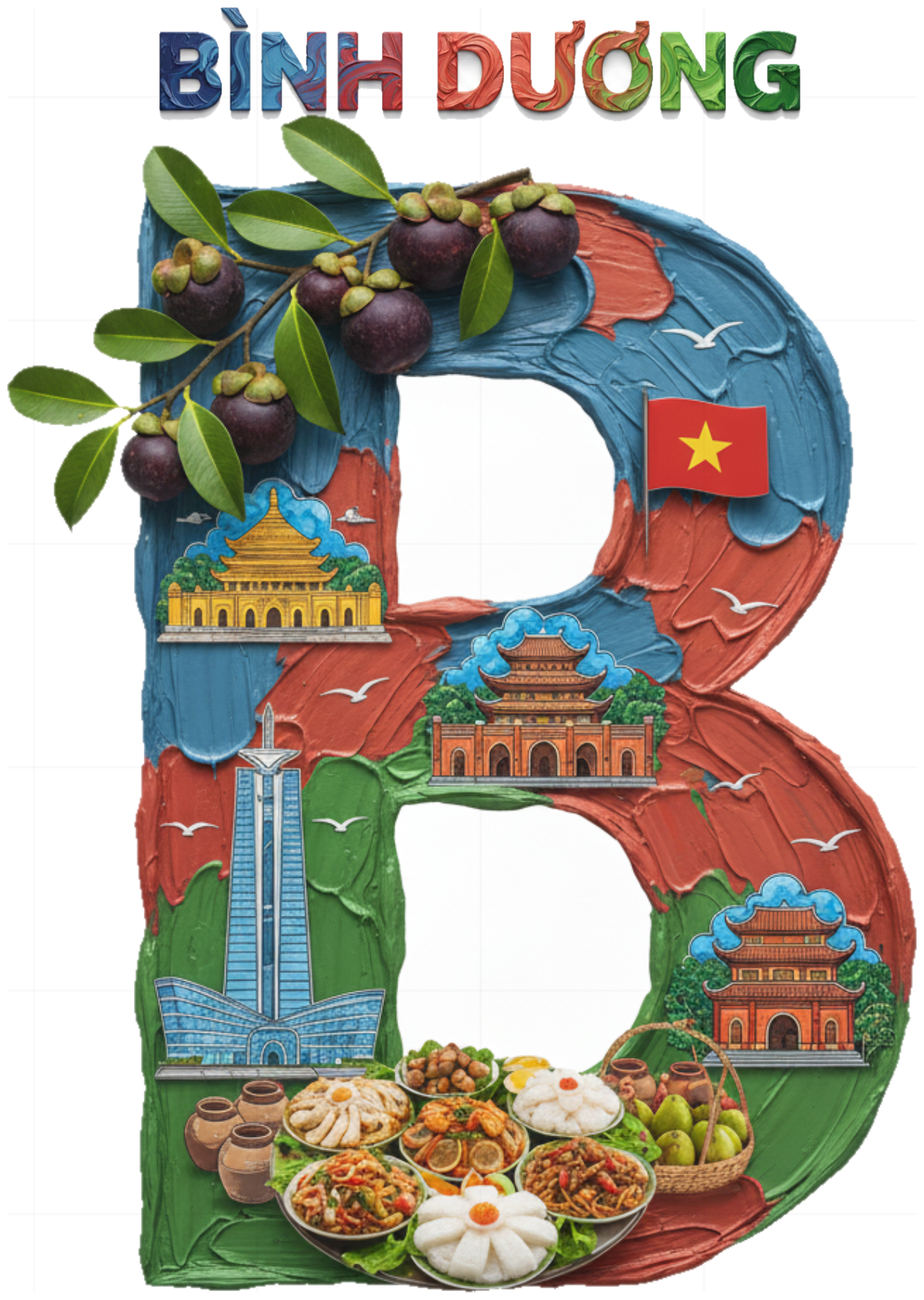 Áo Thun Unisex In Hình Bình Dương Nghệ Thuật - Phông Trắng Cotton 100% Co Giãn Form Rộng Streetwear "Design" Du Lịch Vi Vu - 210426-14-21-IDZ