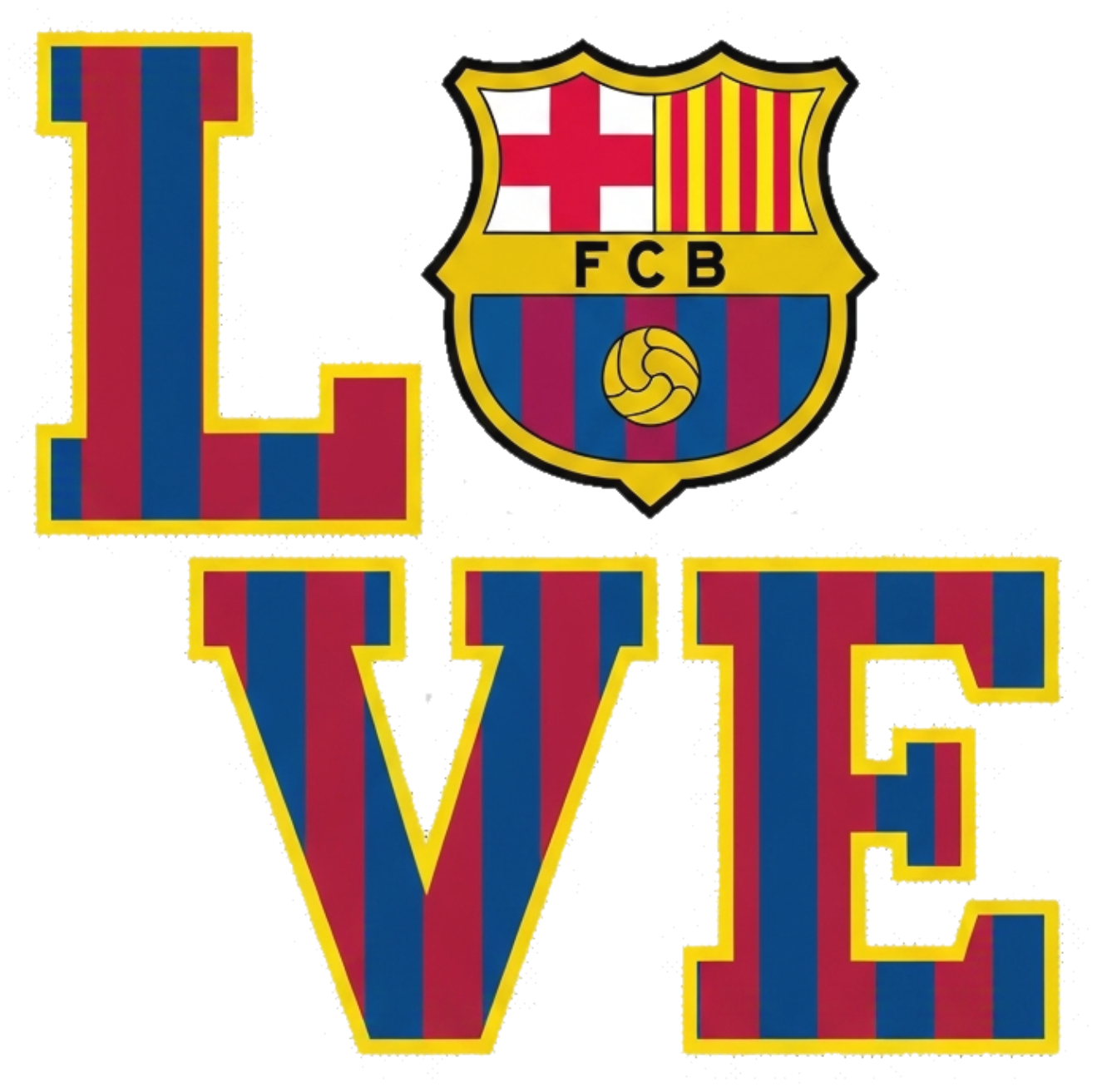 Áo Thun Nam Nữ Unisex Trắng Local Brand In Hình LOVE FC Barcelona Phong Cách Y2K Cyber Ghetto Độc Lạ Form Rộng Cotton Co Giãn 4 Chiều Đi Chơi Đi Du Lịch - 210526-11-35-IPS