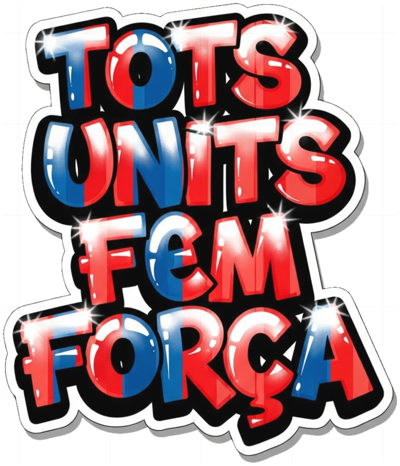 Áo Thun Unisex Form Rộng Cotton Trắng - Thiết Kế Graffiti FC Barcelona 