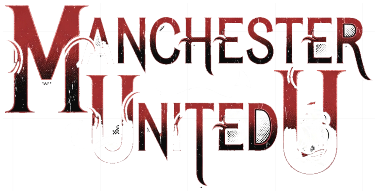 Áo Thun Manchester United MU Typography Art Design - Áo Phông Nam Nữ Unisex Form Rộng Cotton 100% Xu Hướng Thời Trang Fan Quỷ Đỏ 210526-15-29-XEN