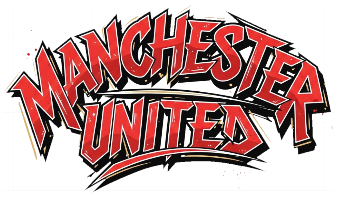 Áo Thun Manchester United Typography Art Màu Trắng - Áo Phông MU Fan Quỷ Đỏ Unisex Form Rộng Cotton Cao Cấp Xu Hướng Streetwear - 210526-15-29-ZLX