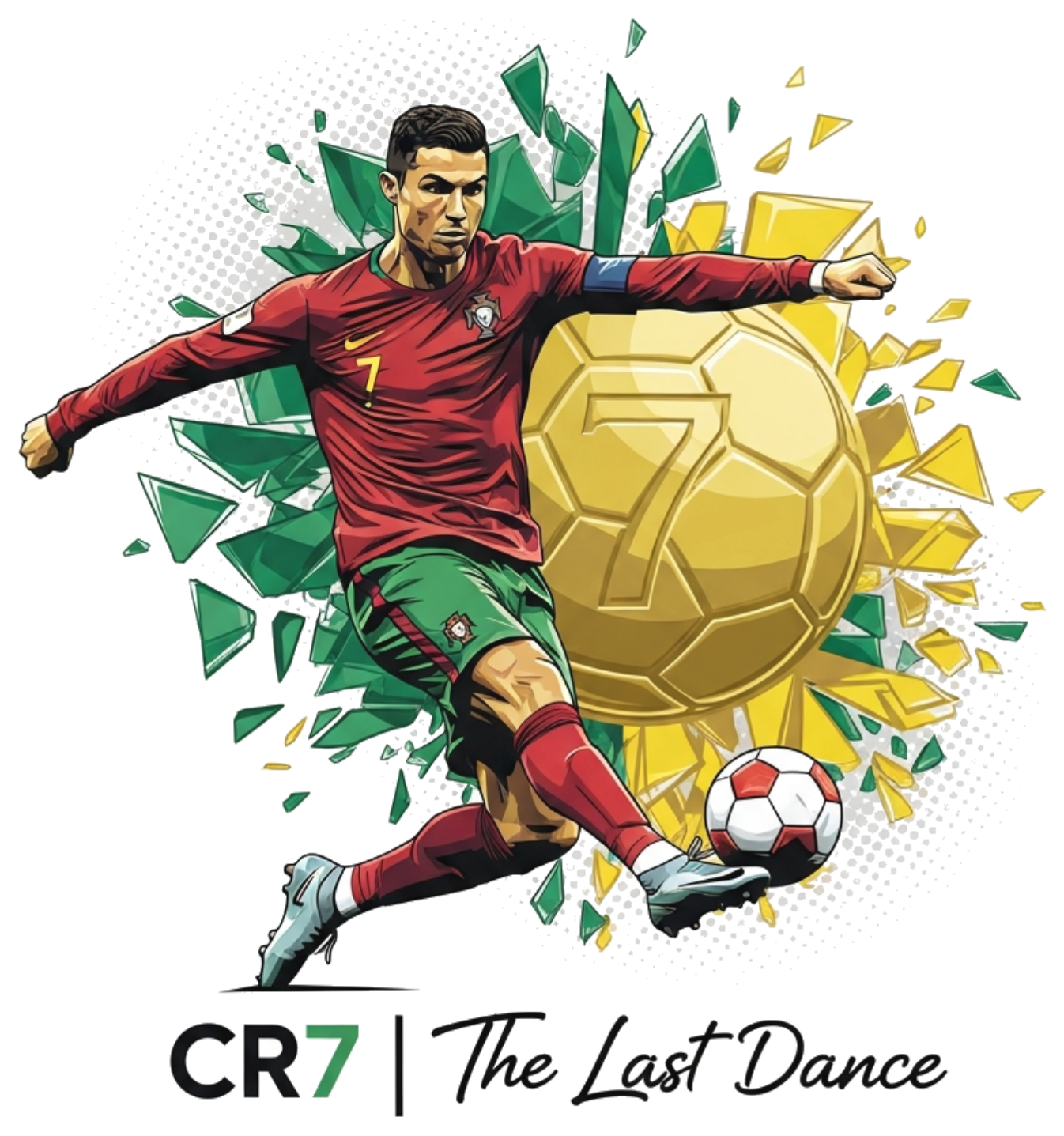 Áo Thun Unisex CR7 The Last World Cup Cotton 100% Form Rộng Oversize Cực Chất Trend 2024 - 210526-16-36-SEJ
